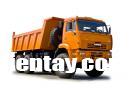 xe ben kamaz 6520 3 chân 20 tấn